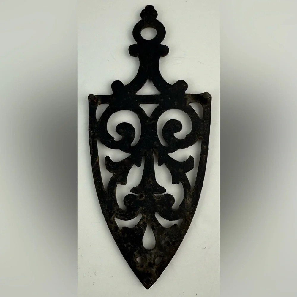 Vintage‎ Black Cast Iron Trivets Wall Decor Set of 3
